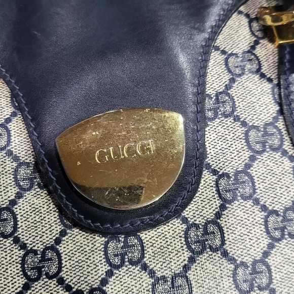 Beautiful Gucci Supreme Web Ophidia Large 2 Way Satchel .. Authentic..w/COA.. - Picture 16 of 16